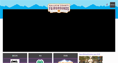 Desktop Screenshot of gallatincountyfairgrounds.com